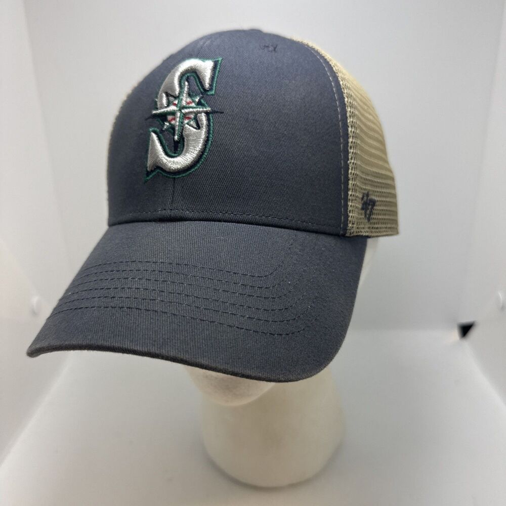 Seattle Mariners 47 Brand Adjustable Trucker Hat